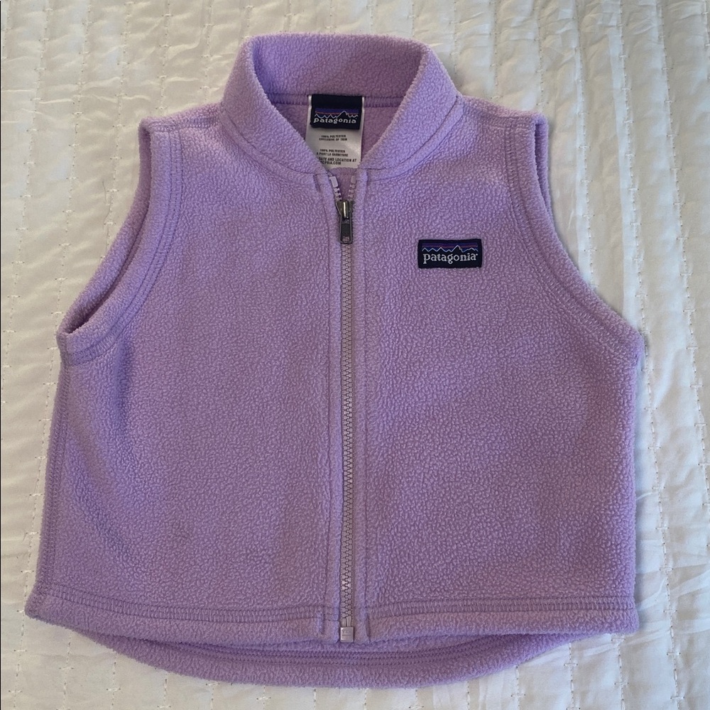 Patagonia Baby fleece Vest size 6m